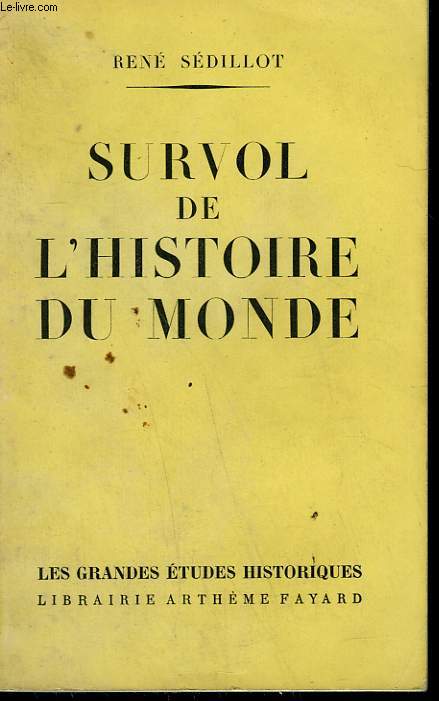 SURVOL DE L'HISTOIRE DU MONDE.