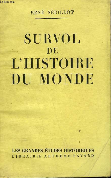 SURVOL DE L'HISTOIRE DU MONDE.