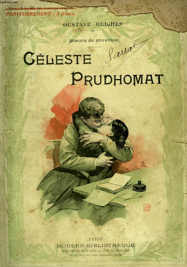 CELESTE PRUDHOMAT. COLLECTION MODERN BIBLIOTHEQUE.