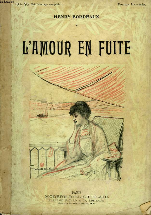 L'AMOUR EN FUITE. COLLECTION MODERN BIBLIOTHEQUE.