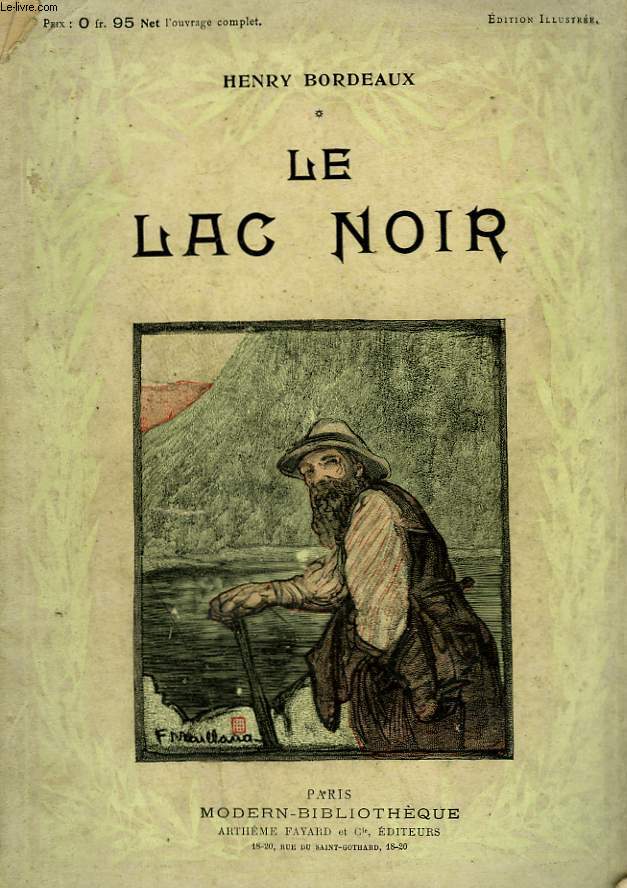 LE LAC NOIR. COLLECTION MODERN BIBLIOTHEQUE.