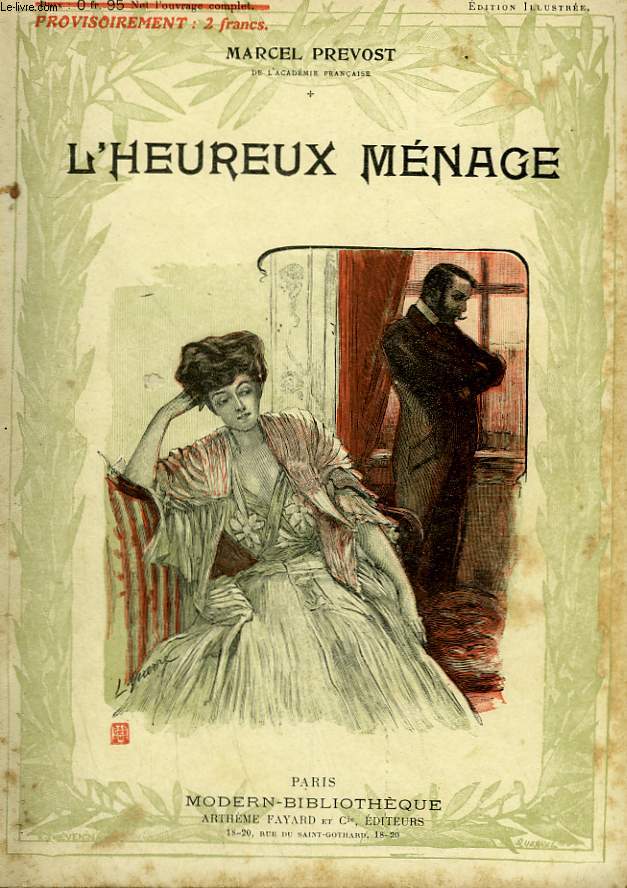 L'HEUREUX MENAGE. COLLECTION MODERN BIBLIOTHEQUE.