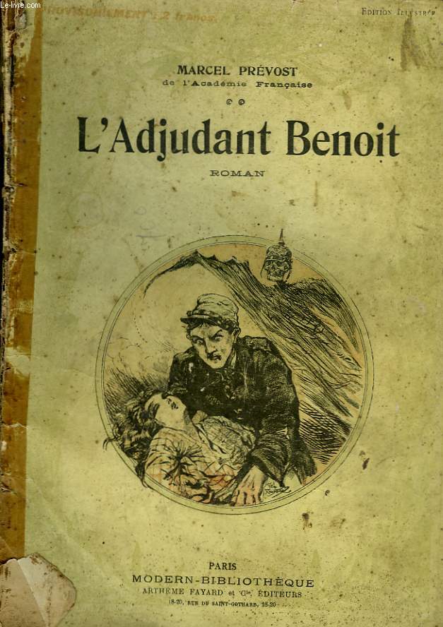 L'ADJUDANT BENOIT. COLLECTION MODERN BIBLIOTHEQUE.