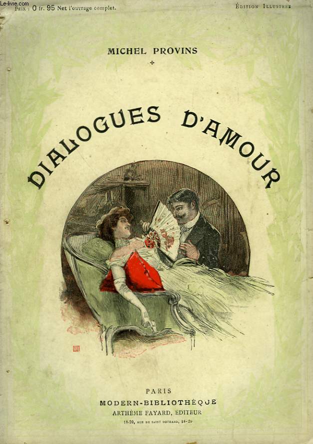 DIALOGUES D'AMOUR. COLLECTION MODERN BIBLIOTHEQUE.