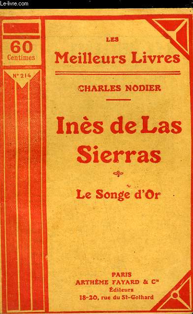 INES DE LAS SIERRAS - LE SONGE D'OR