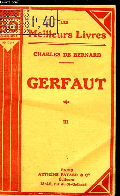 GERFAUT - TOME 3