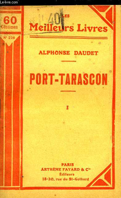 PORT TARASCON - TOME 1