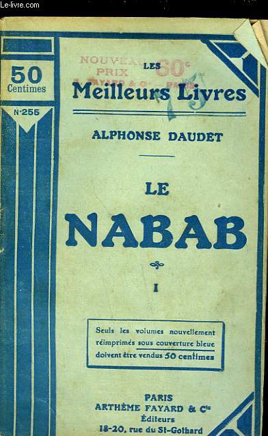 LE NABAB - MOEURS PARISIENNE - TOME 1