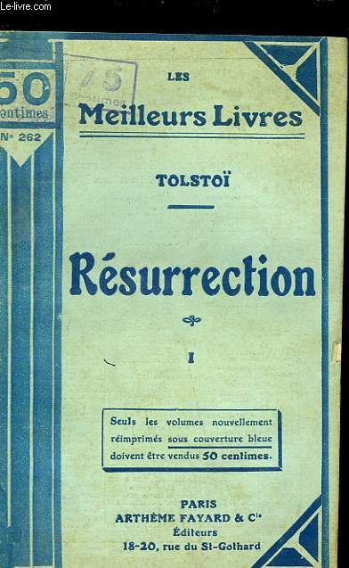 RESURRECTION - TOME 1