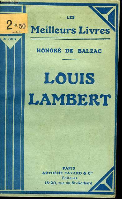 LOUIS LAMBERT