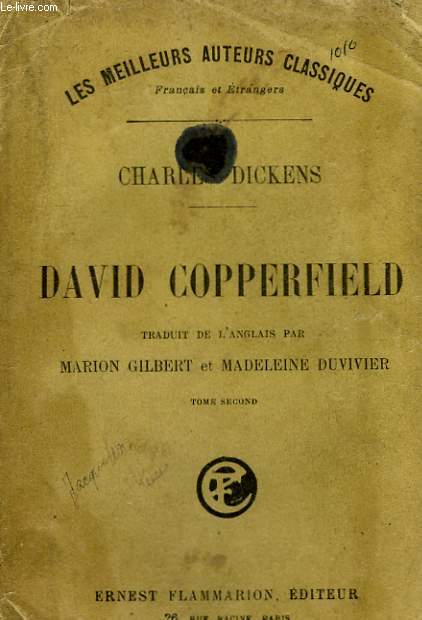 DAVID COPPERFIELD. TOME 2.