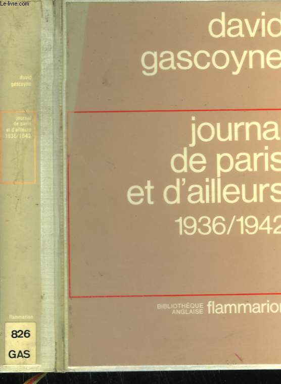 JOURNAL DE PARIS ET D'AILLEURS. 1936-1942.