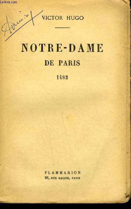NOTRE DAME DE PARIS. 1482.