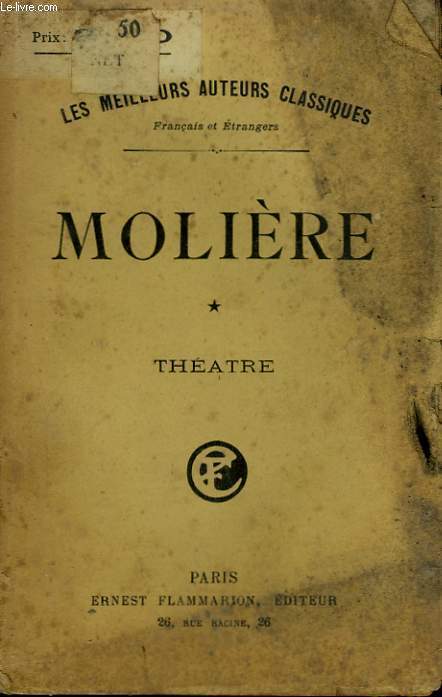 THEATRE COMPLET. TOME 1.