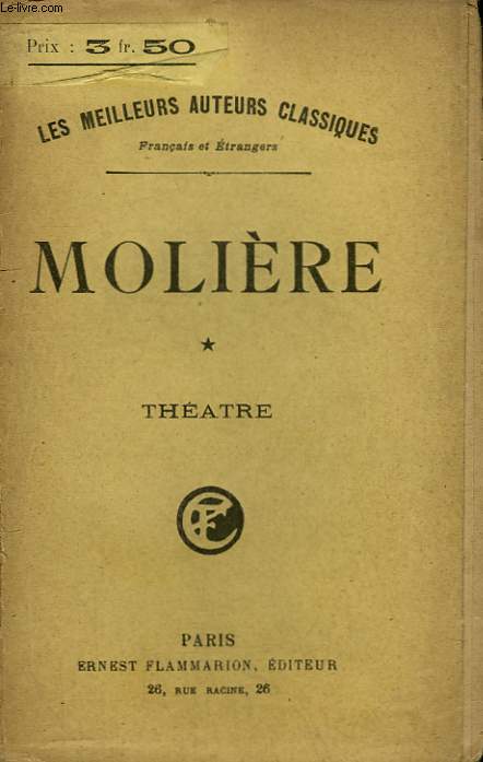 THEATRE COMPLET. TOME 1.