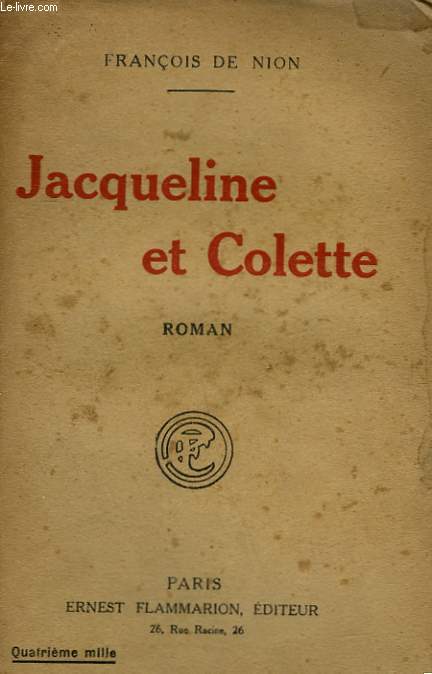 JACQUELINE ET COLETTE.