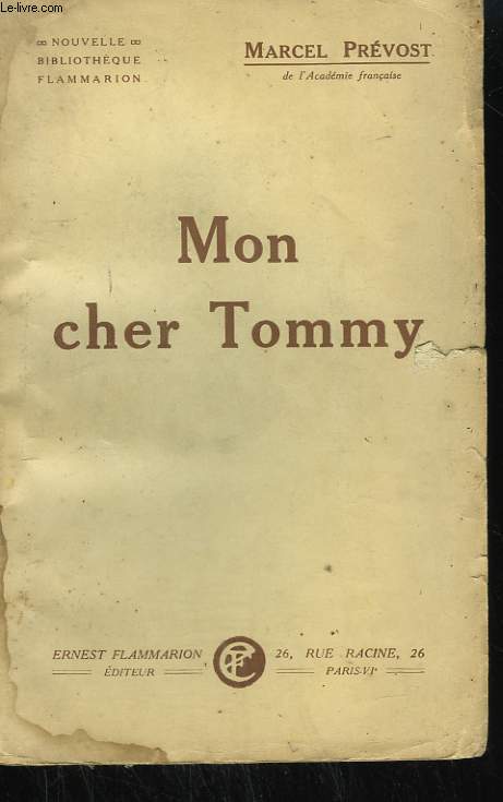 MON CHER TOMMY.