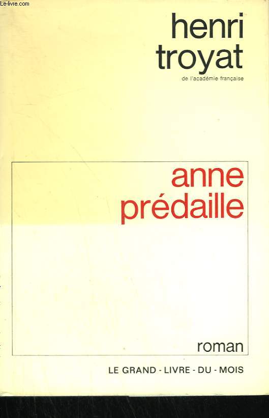 ANNE PREDAILLE.