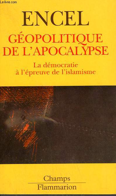 GEOPOLITIQUE DE L'APOCALYPSE. LA DEMOCRATIE A L'EPREUVE DE L'ISLAMISME. COLLECTION CHAMP N 541