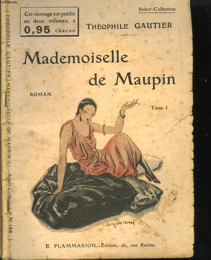 MADEMOISELLE DE MAUPIN. EN 2 TOMES. COLLECTION : SELECT COLLECTION N 168 ET 169.
