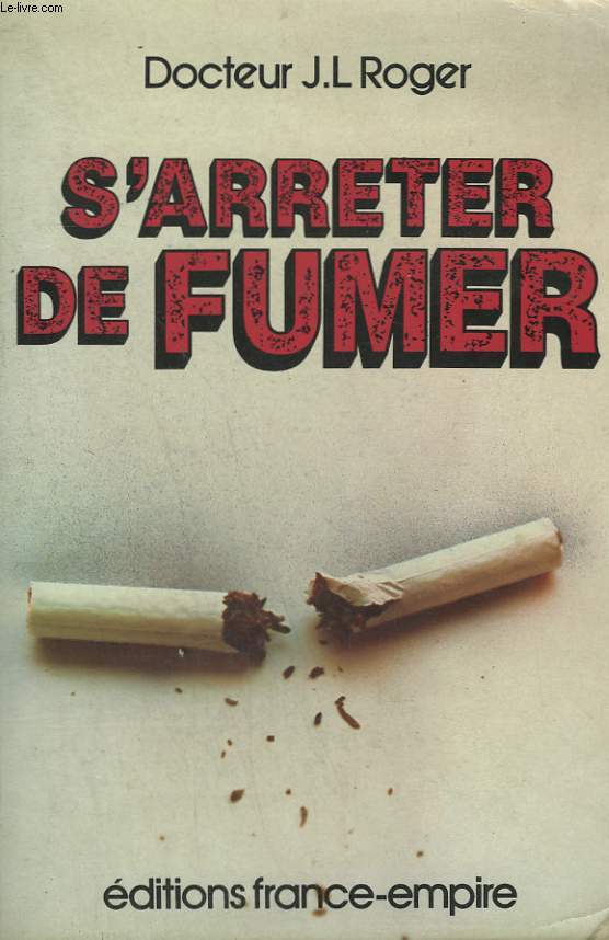 S'ARRETER DE FUMER.