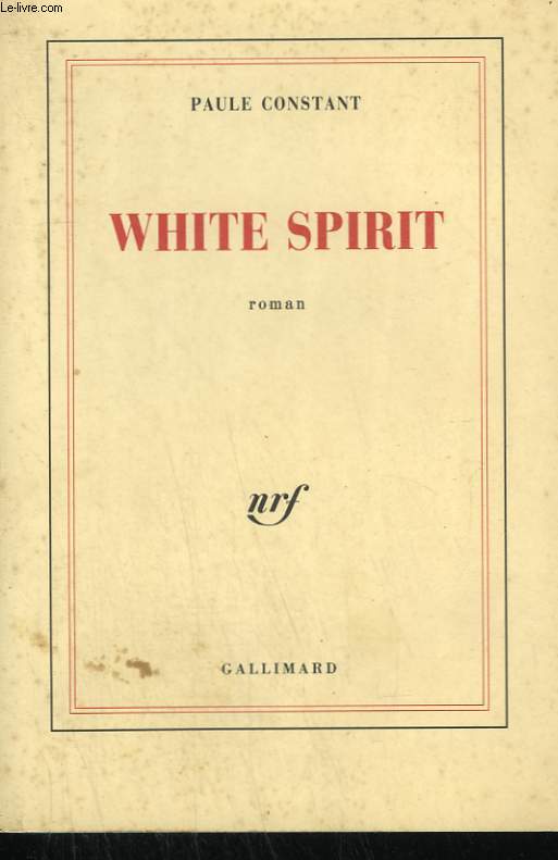 WHITE SPIRIT.