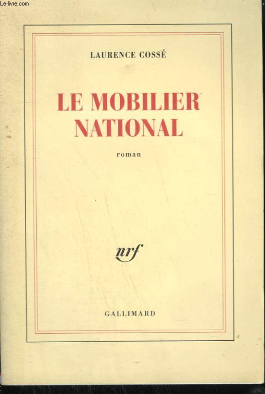 LE MOBILIER NATIONAL.