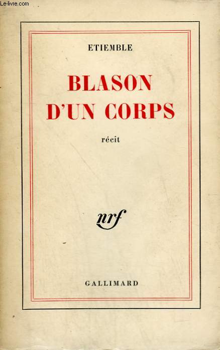 BLASON D'UN CORPS.