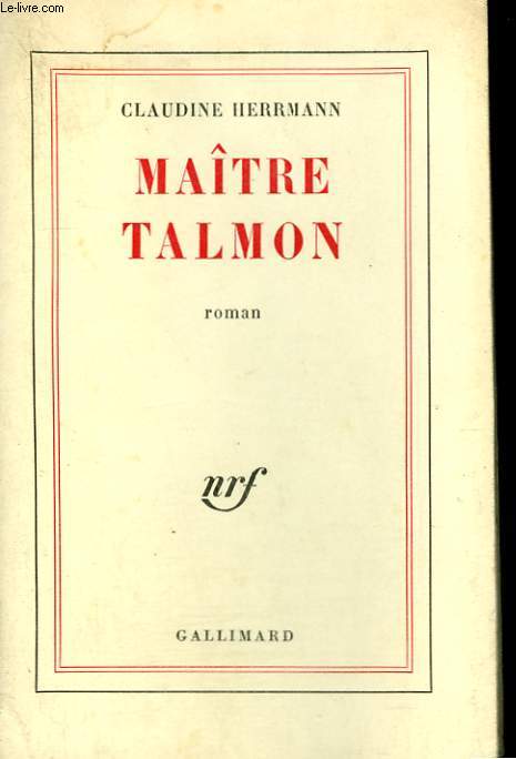 MAITRE TALMON.