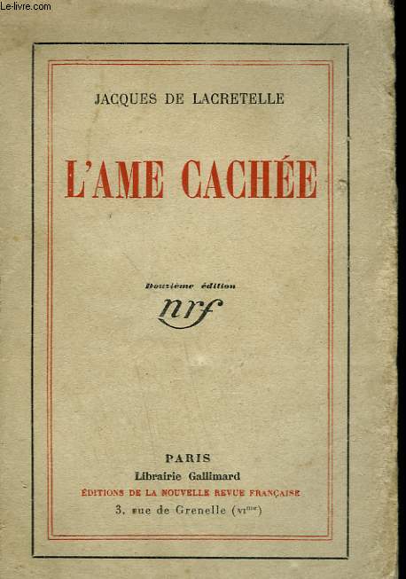 L'AME CACHEE.