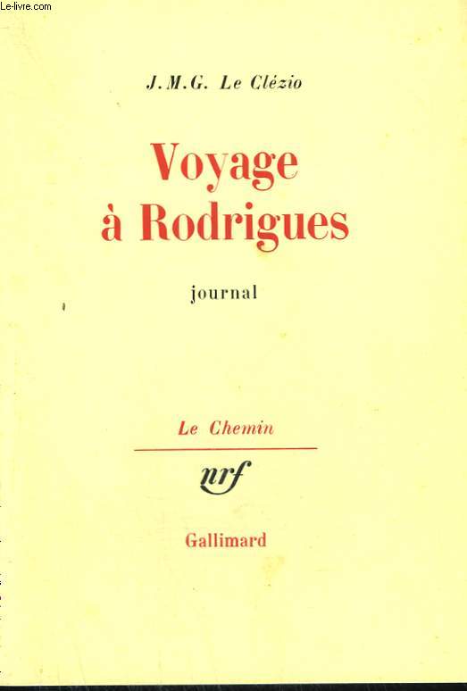 VOYAGE A RODRIGUES.
