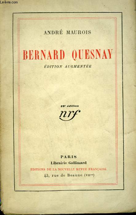 BERNARD QUESNAY.
