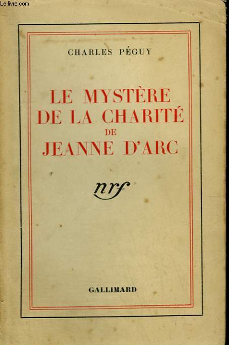 LE MYSTERE DE LA CHARITE DE JEANNE D'ARC.