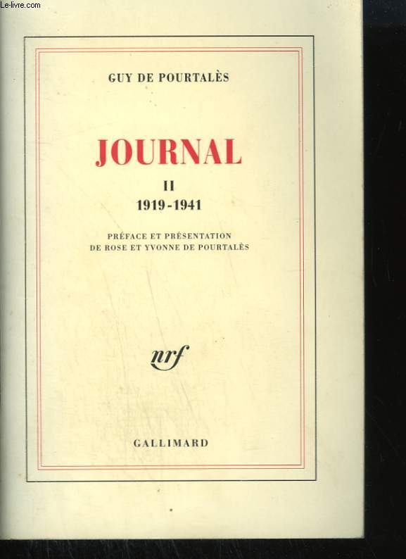 JOURNAL II . 1919-1941.