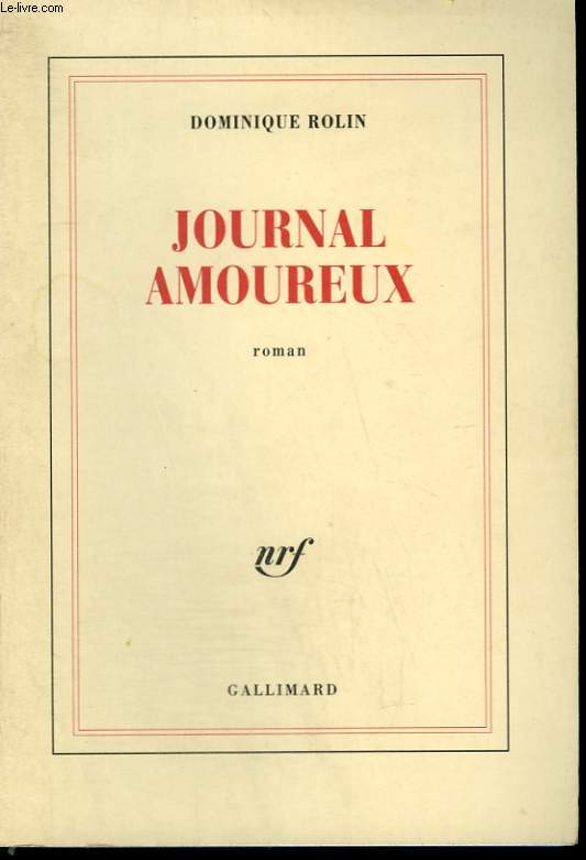 JOURNAL AMOUREUX.