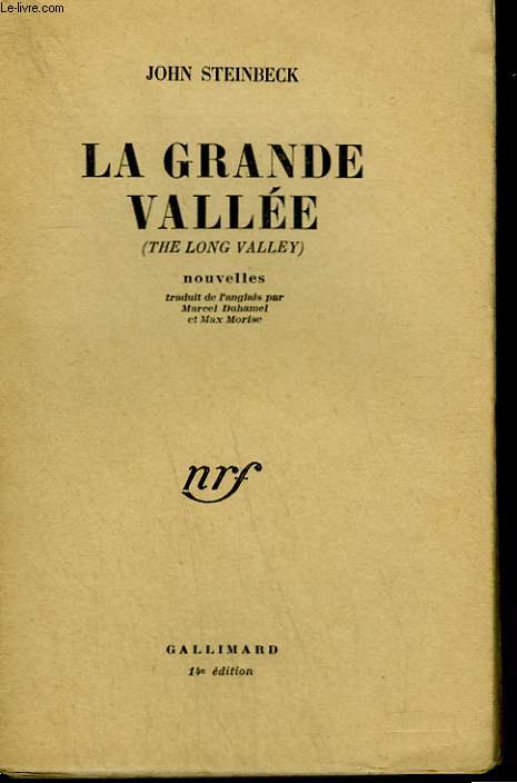 LA GRANDE VALLEE. ( THE LONG VALLEY ) .