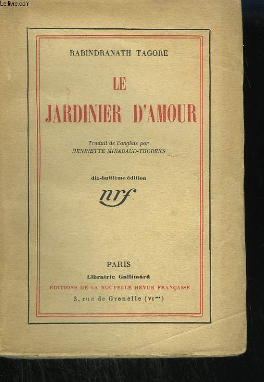 LE JARDINIER D'AMOUR.