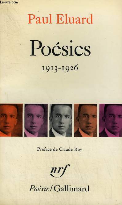 POESIES 1913 - 1926. COLLECTION : POESIE.