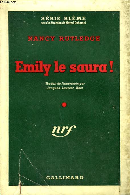 EMILY LE SAURA ! ( EMILY WILL KNOW ). COLLECTION AVEC JAQUETTE. : SERIE BLEME N 6