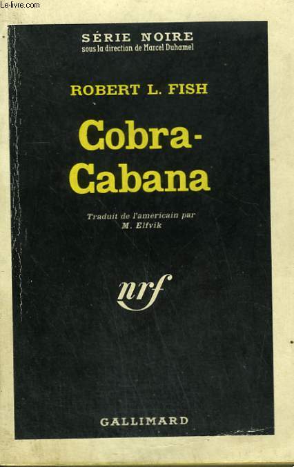 COBRA-CABANA. COLLECTION : SERIE NOIRE N 856
