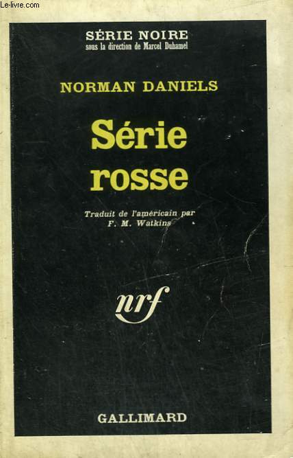 SERIE ROSSE. COLLECTION : SERIE NOIRE N 988