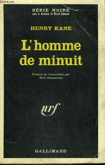 L'HOMME DE MINUIT. COLLECTION : SERIE NOIRE N 1084
