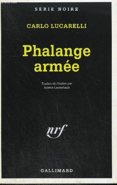 COLLECTION : SERIE NOIRE N  2441. PHALANGE ARMEE.