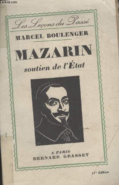 MAZARIN SOUTIEN DE LETAT.