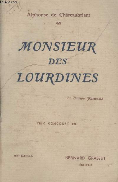 MONSIEUR DES LOURDINES.
