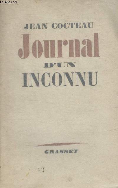 LE JOURNAL DUN INCONNU.