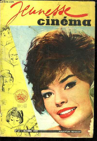 JEUNESSE CINEMA N 23. OCTOBRE 1959. SOMMAIRE: ANOUK AIME. ALAIN DELON. LAAGE BARBARA...