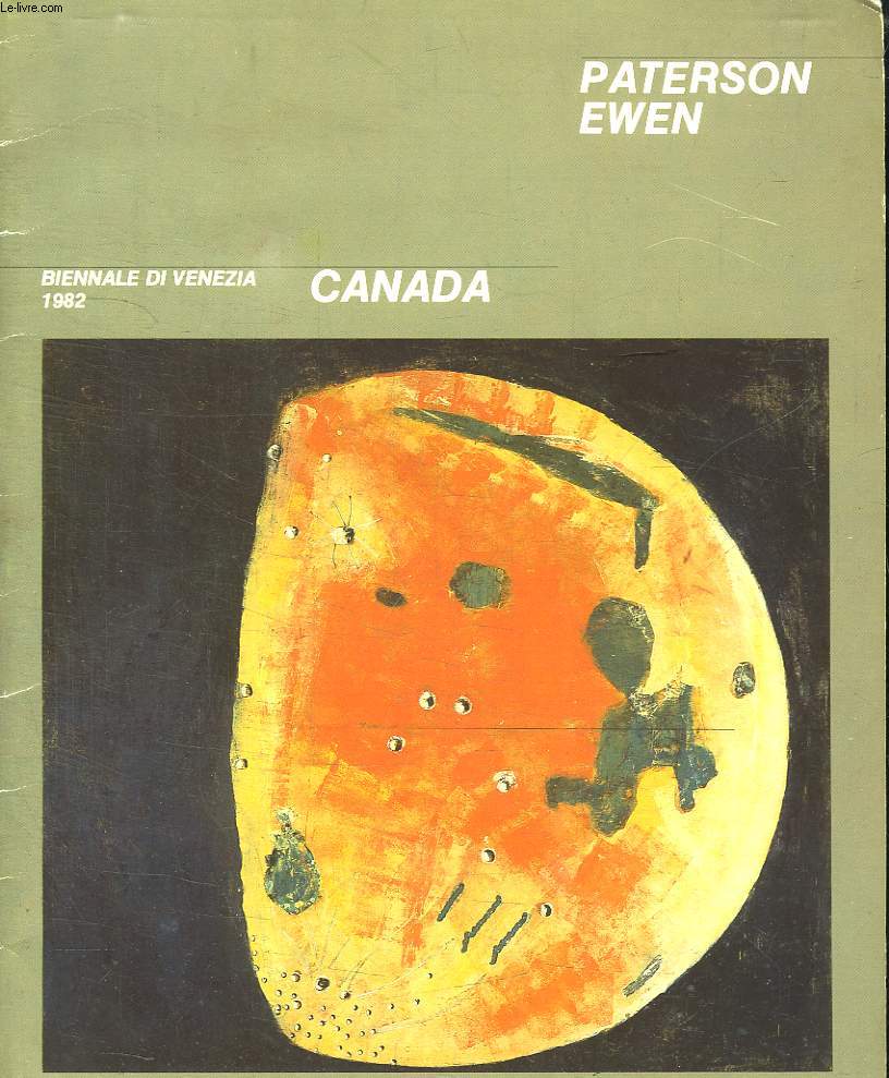 BIENNALE DI VENEZIA 1982. CANADA. TEXTE EN ANGLAIS FRANCAIS ET ESPAGNOL.