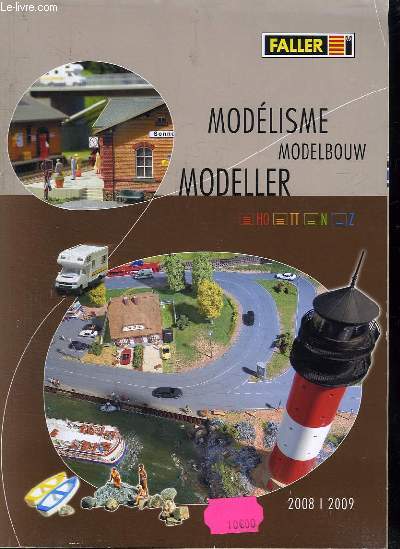 MODELISME, MODELBOUW MODELLER. 2008 / 2009. CATALOGUE.