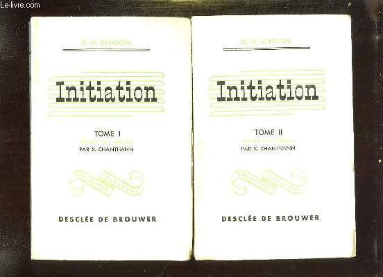 2 TOMES. INITIATION.
